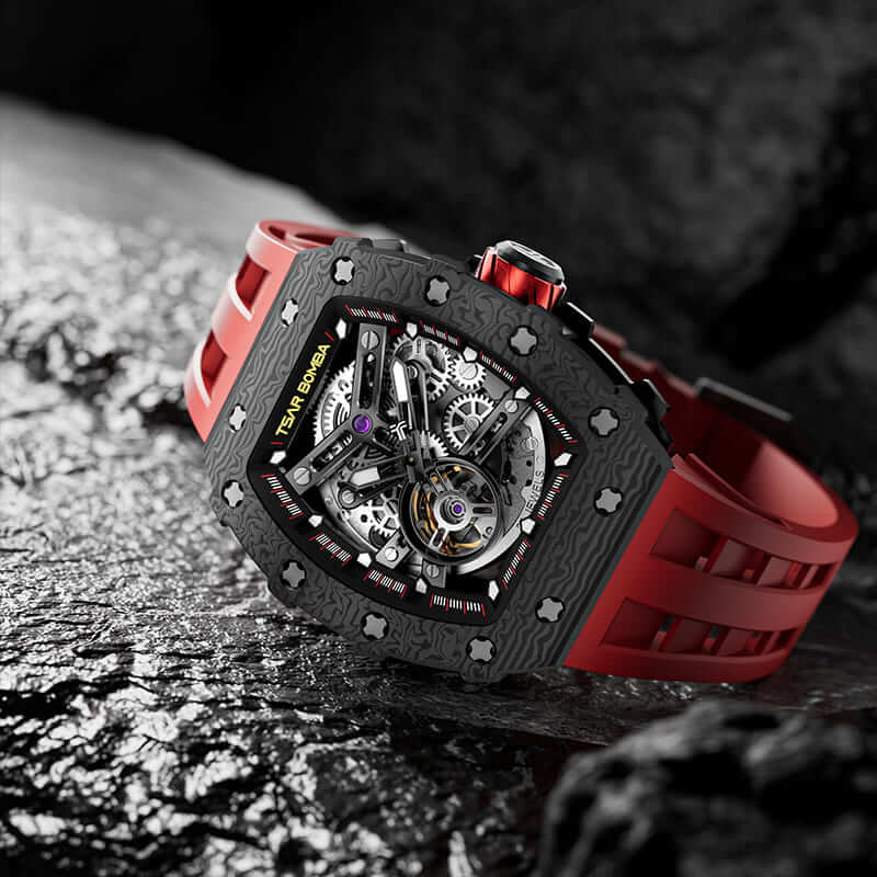 Carbon Fiber Automatic Watch