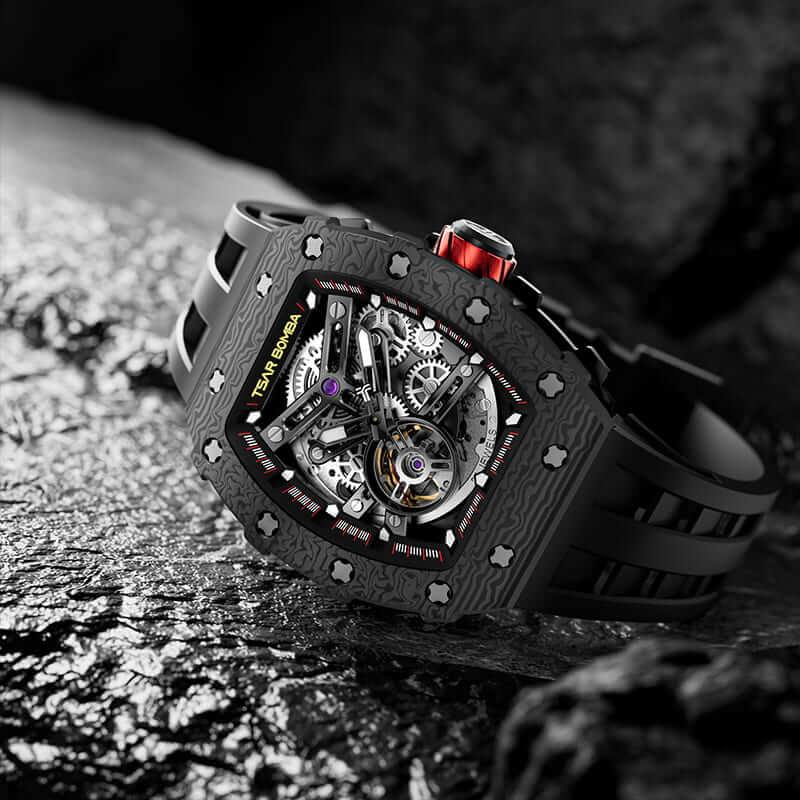 Carbon Fiber Automatic Watch