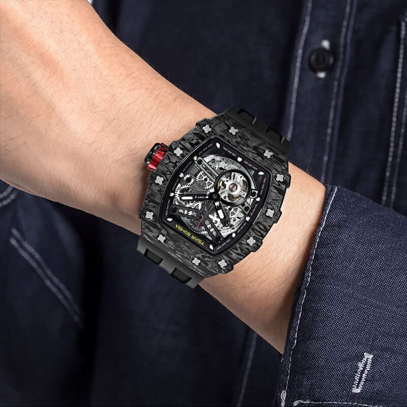 Carbon Fiber Automatic Watch