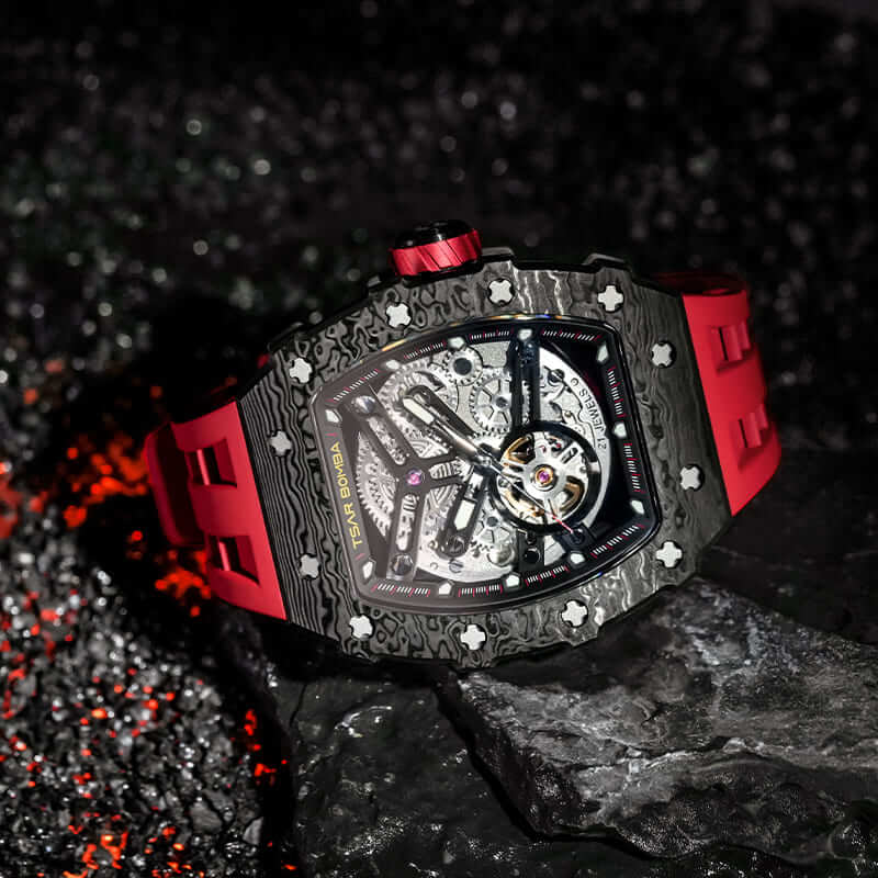 Carbon Fiber Automatic Watch