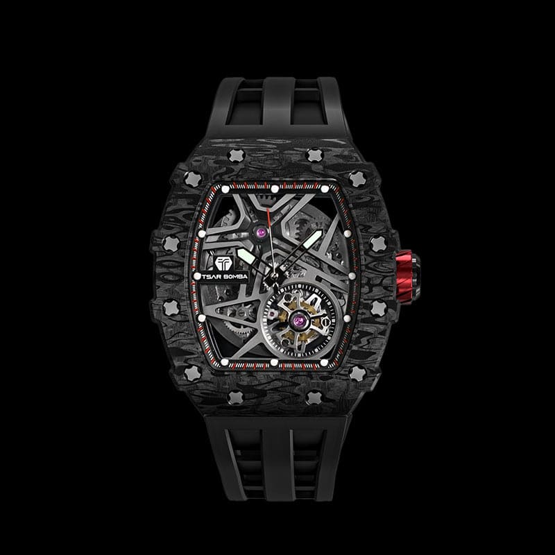 Carbon Fiber Automatic Watch