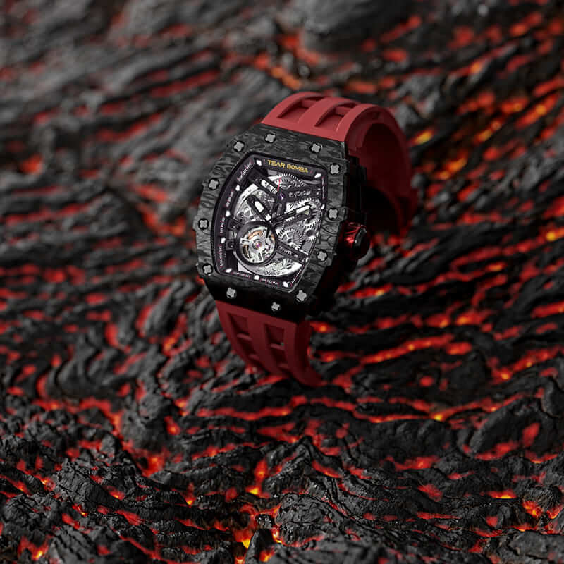Carbon Fiber Automatic Watch