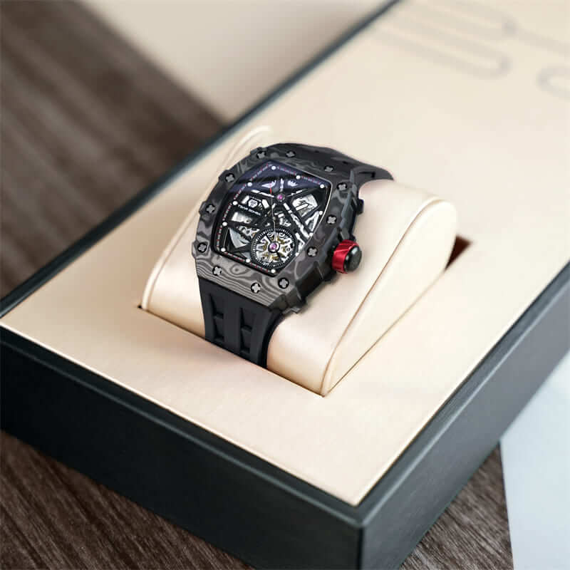 Carbon Fiber Automatic Watch