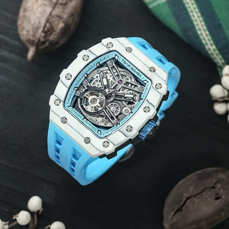 Carbon Fiber Automatic Watch