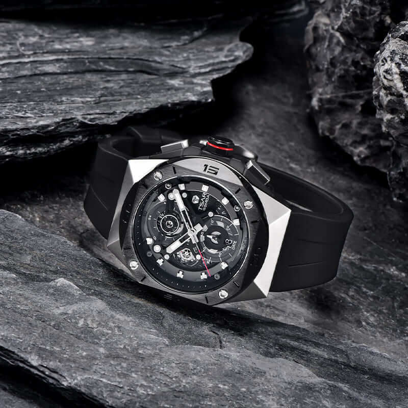 Classic Crystal Luminous Waterproof Watch