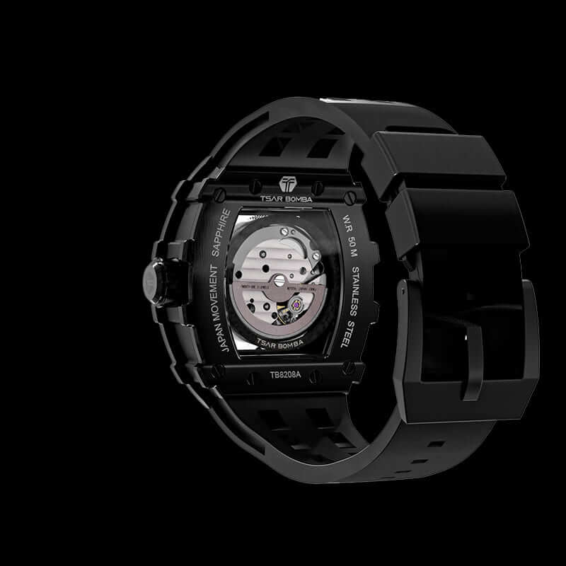 Automatic Watch Carbon Fiber Case