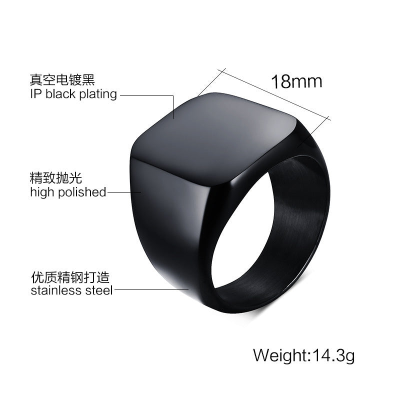 Titanium Steel Rings