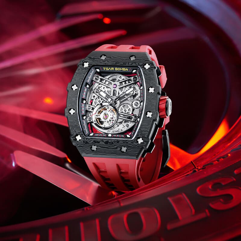 Carbon Fiber Automatic Watch