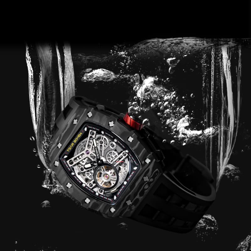 Carbon Fiber Automatic Watch