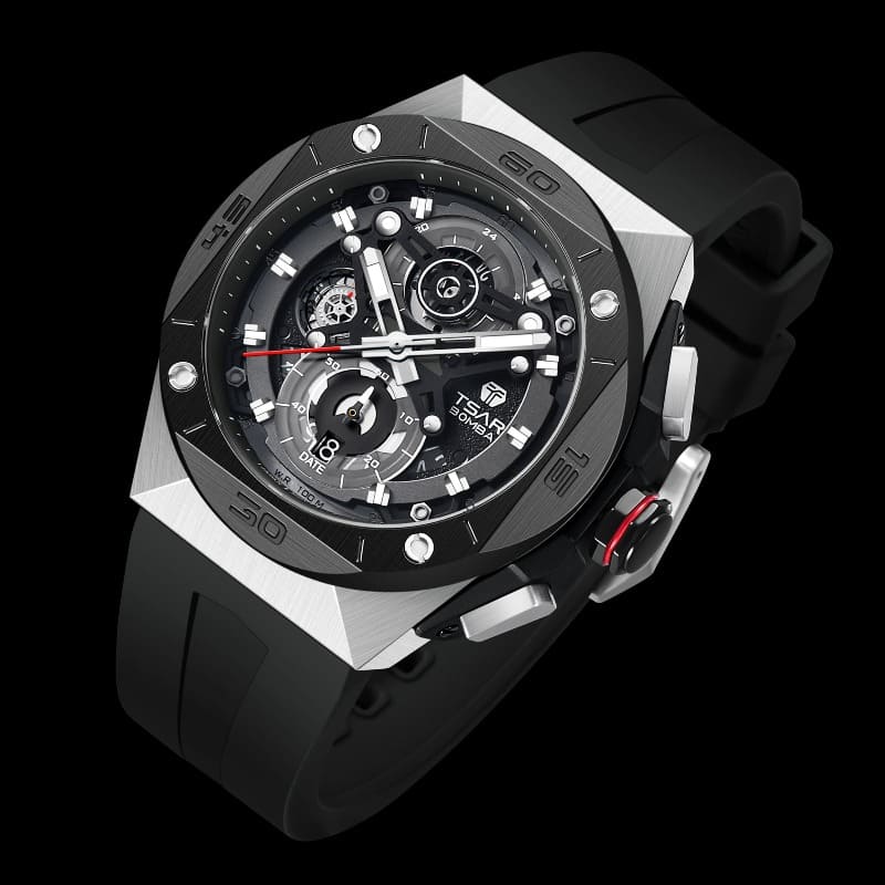 Classic Crystal Luminous Waterproof Watch