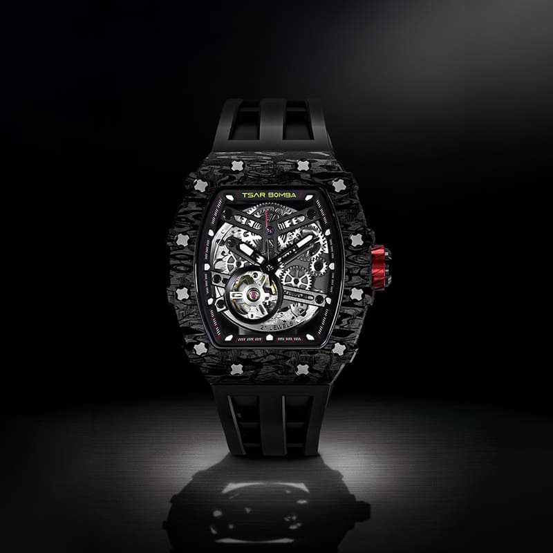 Carbon Fiber Automatic Watch