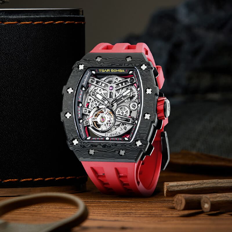 Carbon Fiber Automatic Watch