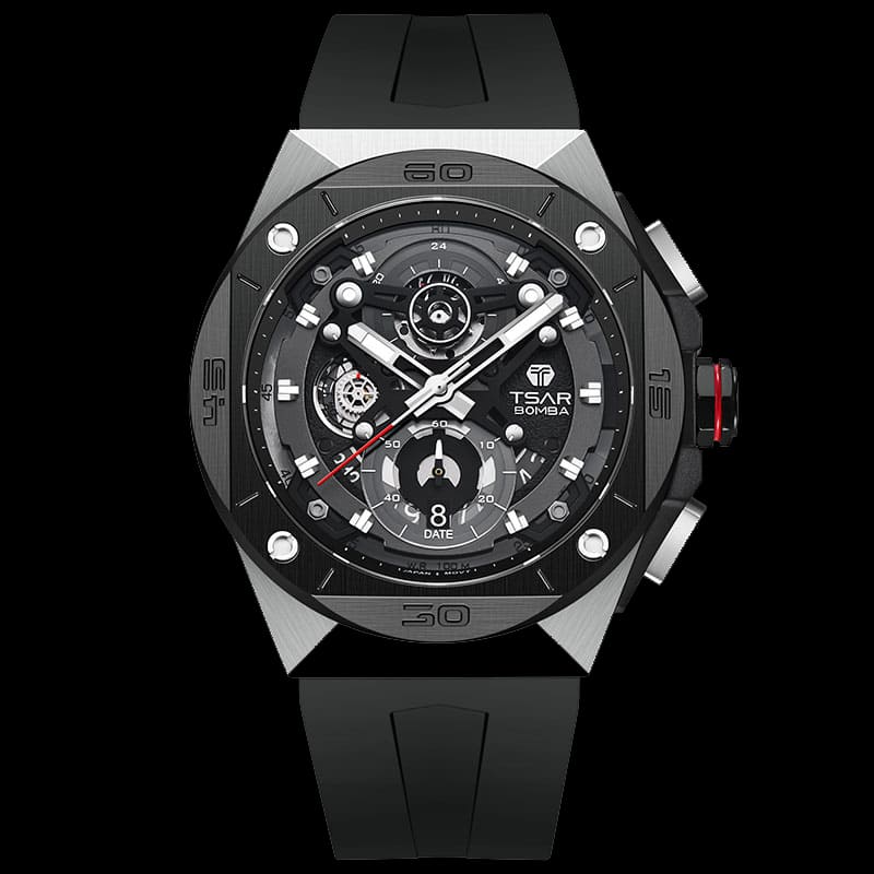 Classic Crystal Luminous Waterproof Watch
