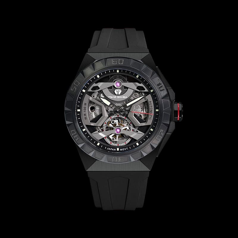 TSAR BOMBA Men's 100M Waterproof Automatic Watch TB8804A