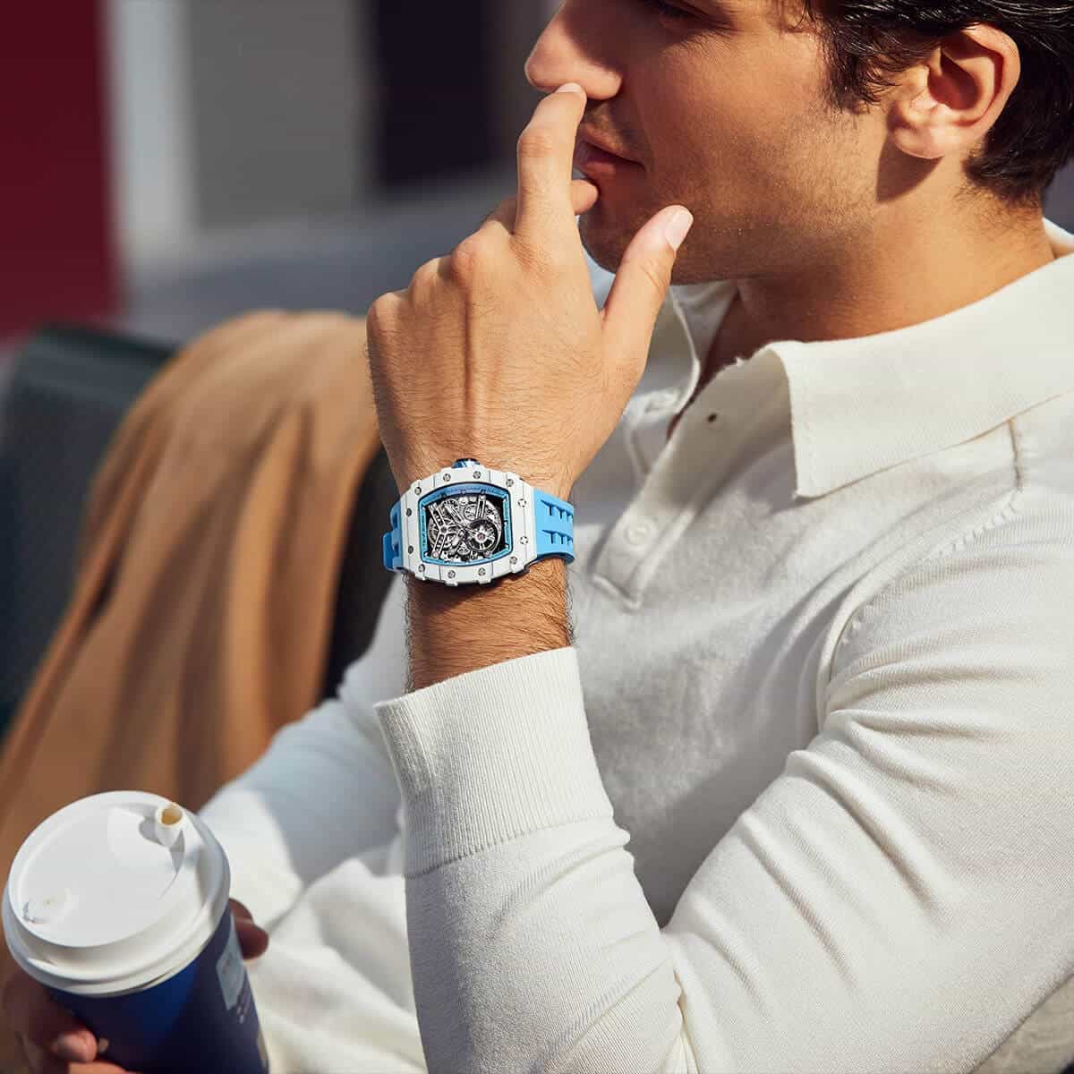 Carbon Fiber Automatic Watch