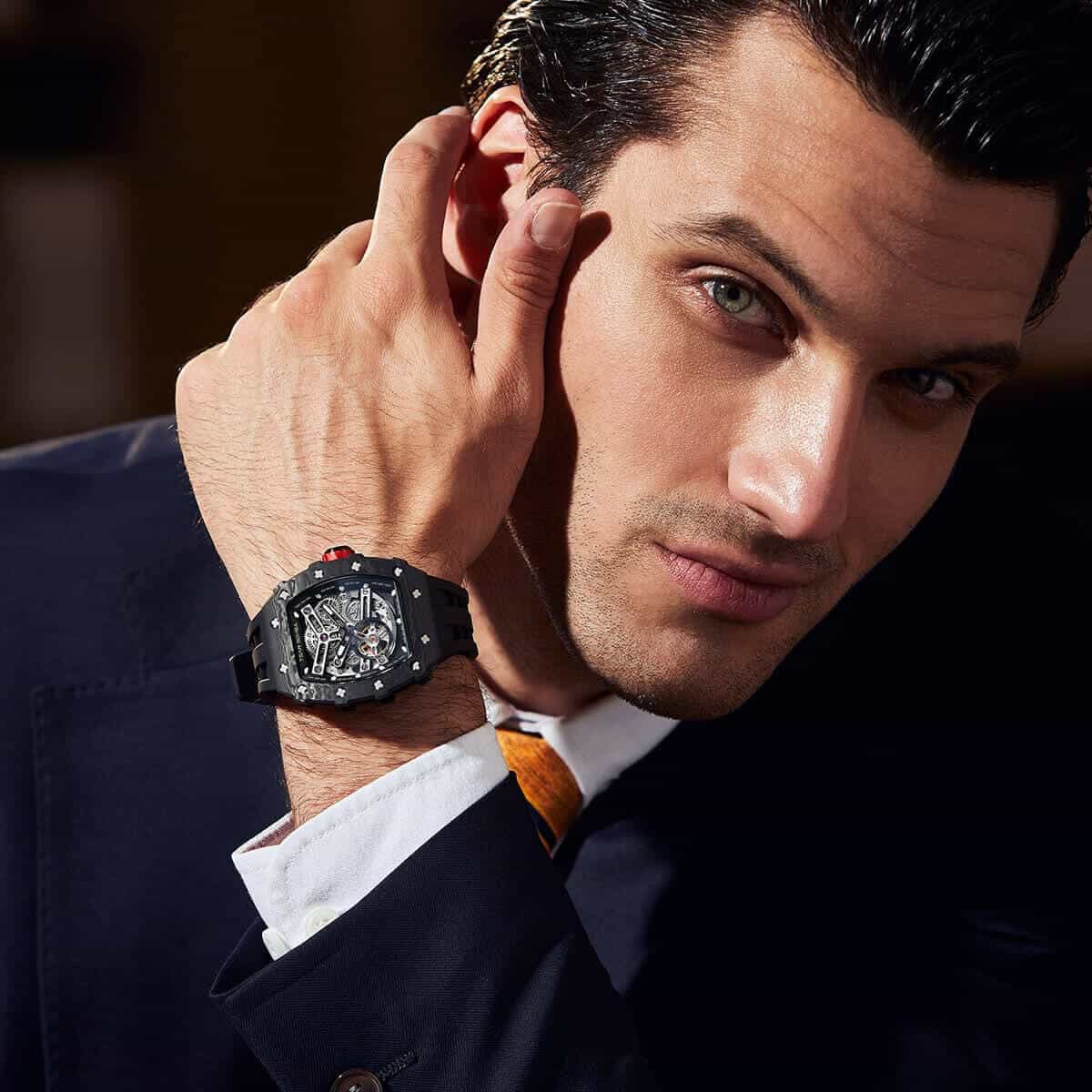 Carbon Fiber Automatic Watch