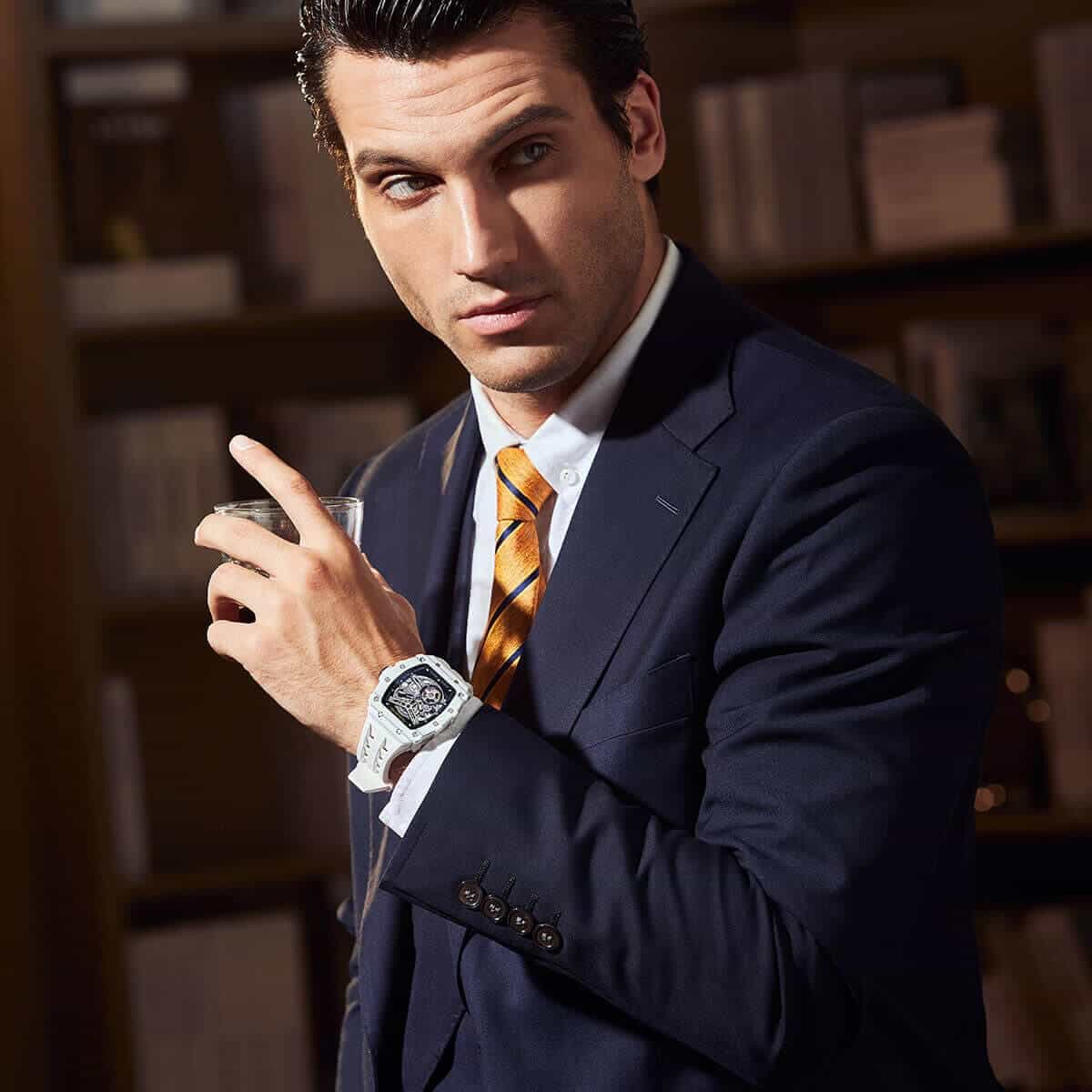 Carbon Fiber Automatic Watch