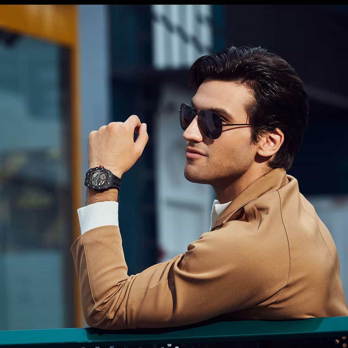 Carbon Fiber Automatic Watch