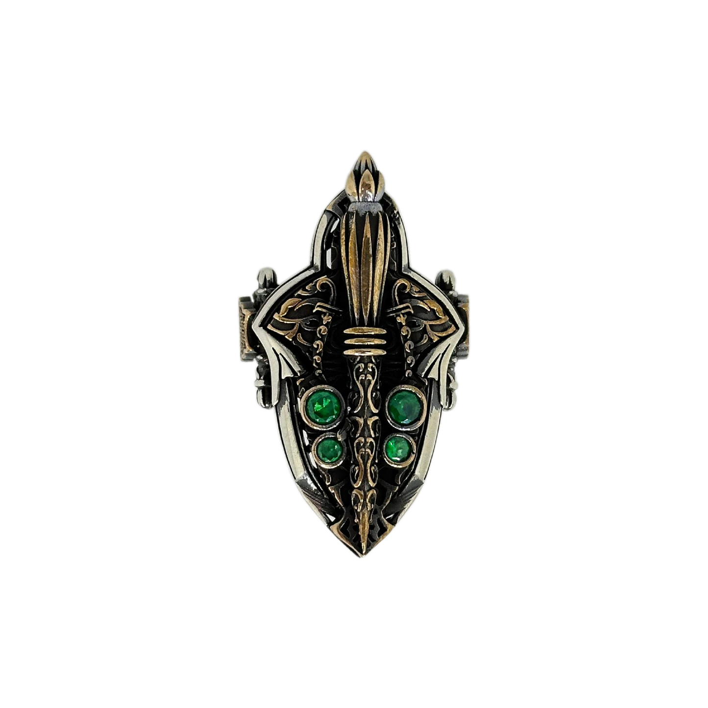Silver Shield Ring