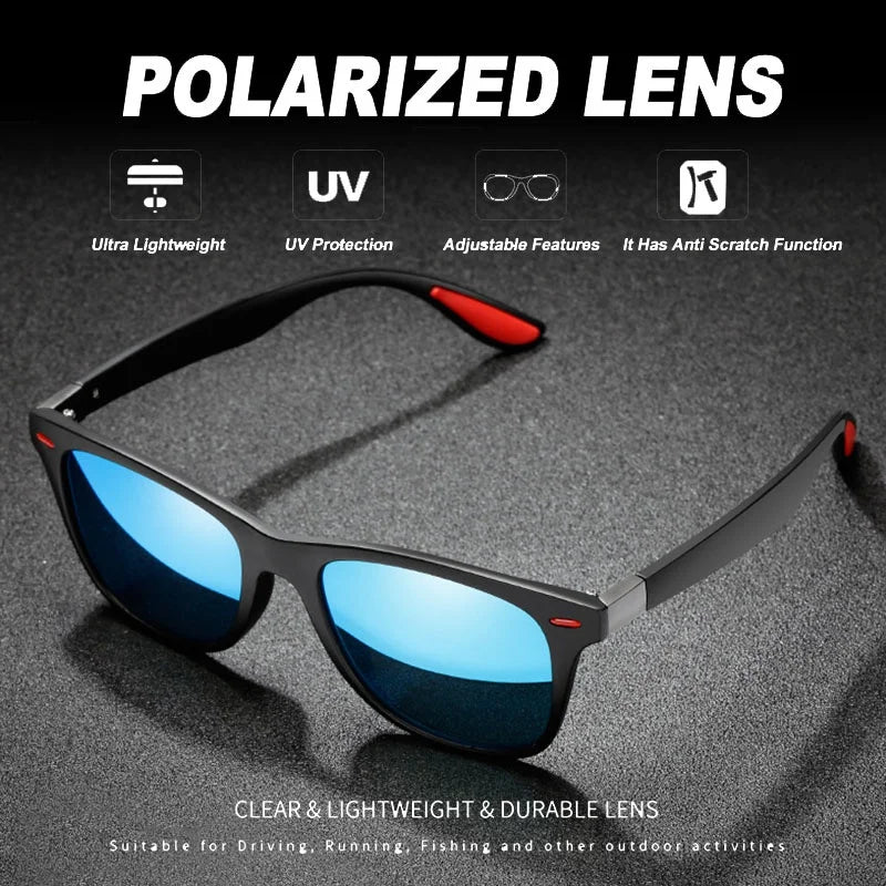 Night Vision Glasses PC Frame Polarized Sunglasses Unisex Outdoor Sport Sun Glasses Day Night Vision Driver Night Glasses Goggles