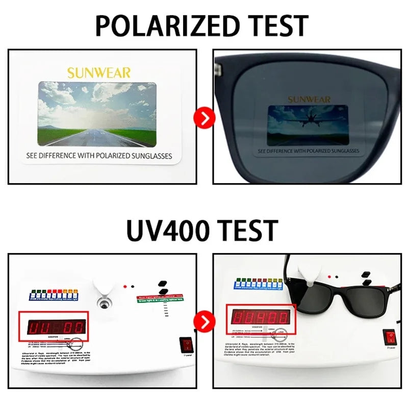 Night Vision Glasses PC Frame Polarized Sunglasses Unisex Outdoor Sport Sun Glasses Day Night Vision Driver Night Glasses Goggles