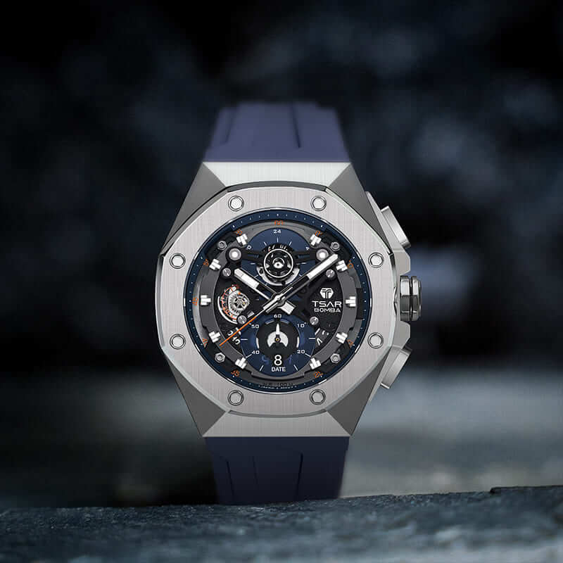 TSAR BOMBA 100M Waterproof Quartz Sports Watch