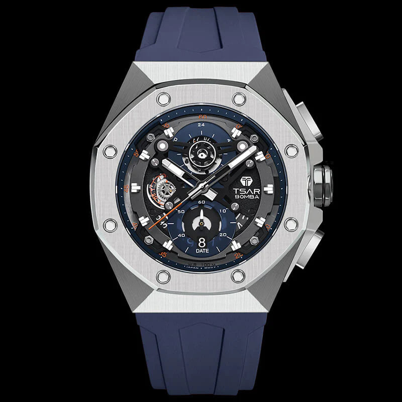 TSAR BOMBA 100M Waterproof Quartz Sports Watch