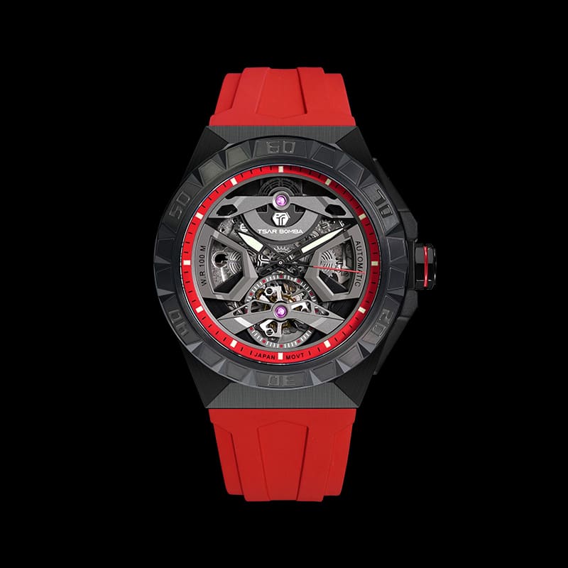 TSAR BOMBA Men's 100M Waterproof Automatic Watch TB8804A