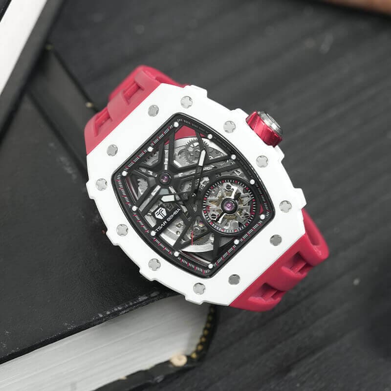 Ceramic watch bezel for mechanical timepieces offer a blend of modern aesthetics and durability. Made through precise craftsmanship, they are scratch-resistant, lightweight, and elegant. The sleek appearance and hard-wearing nature make ceramic a favored choice in contemporary watch design.