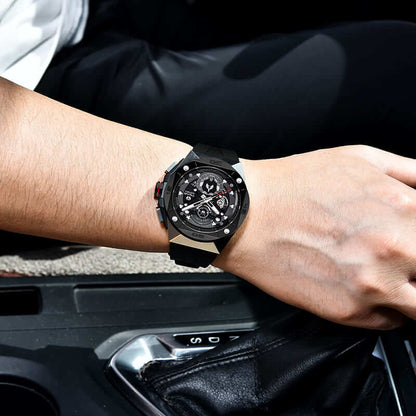 Classic Crystal Luminous Waterproof Watch