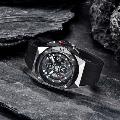 Classic Crystal Luminous Waterproof Watch