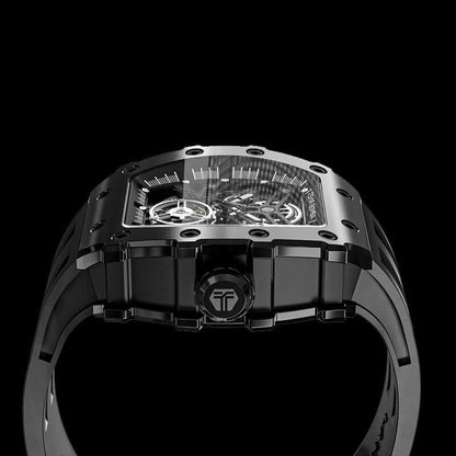 Automatic Watch Carbon Fiber Case