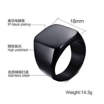 Titanium Steel Rings