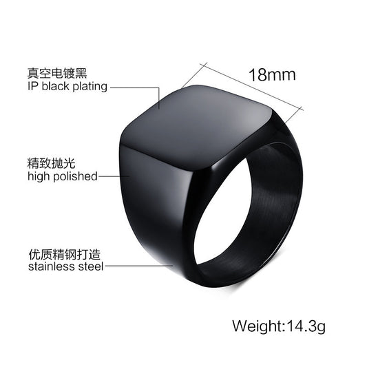 Titanium Steel Rings