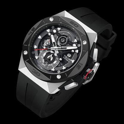 Classic Crystal Luminous Waterproof Watch