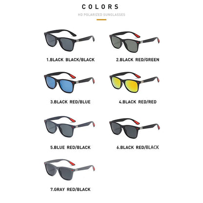 Night Vision Glasses PC Frame Polarized Sunglasses Unisex Outdoor Sport Sun Glasses Day Night Vision Driver Night Glasses Goggles