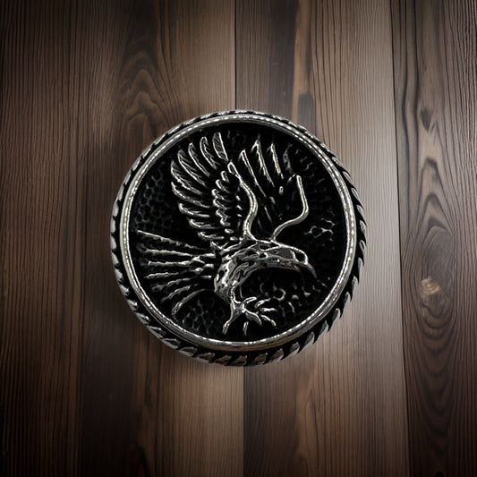 Eagle Claw Design Silver Ring